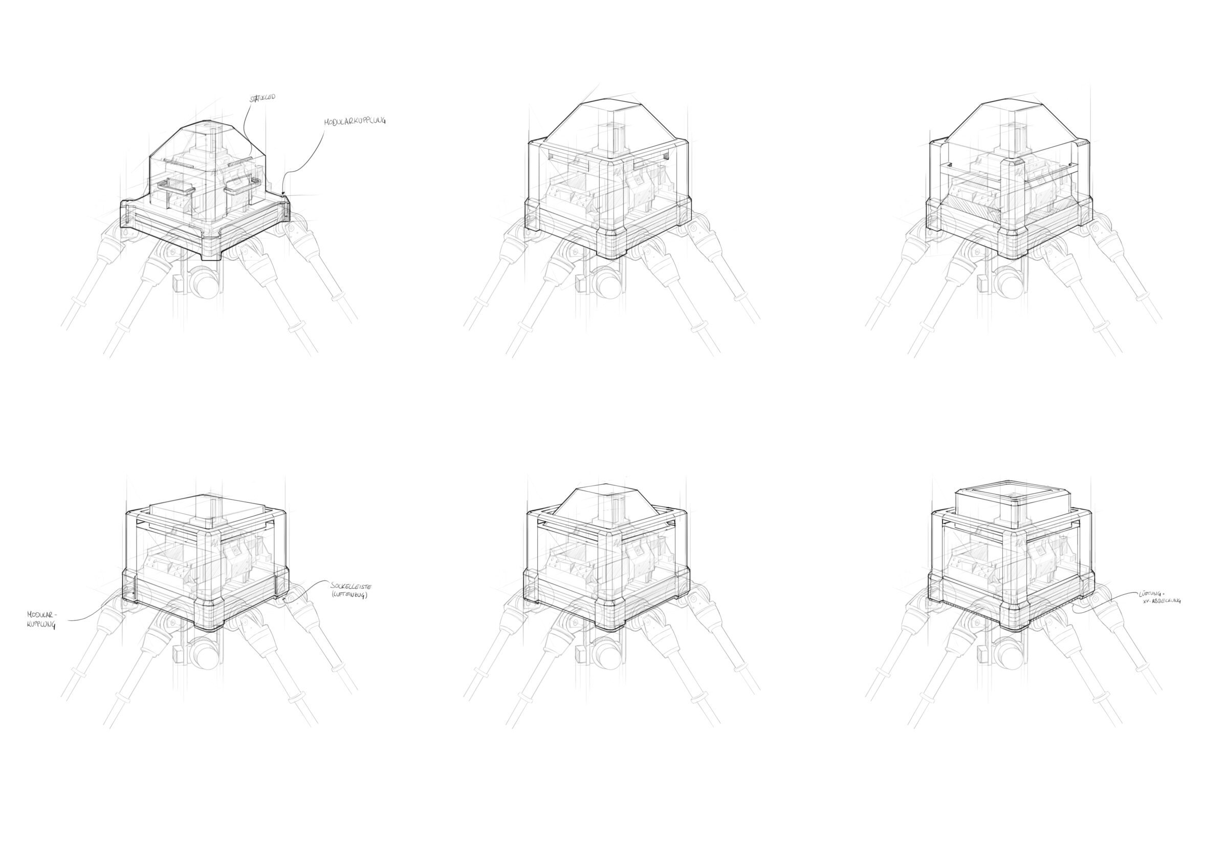 PICUM_Zeichnung_01 Skizzenvarianten der Picum MT
