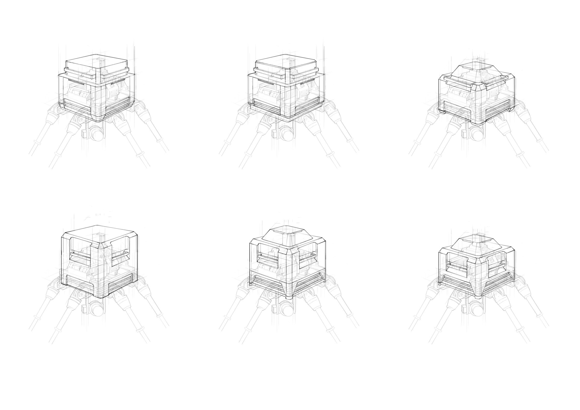PICUM_Zeichnung_03 Skizzenvarianten der Picum MT